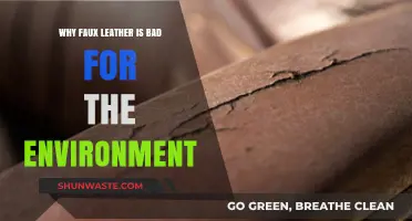 Faux Leather's Dark Side: Environmental Impact and Sustainability Concerns