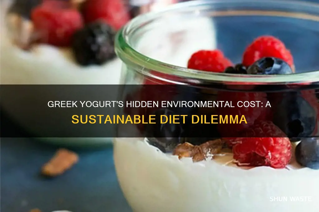 why greek yogurt is bad for the environment