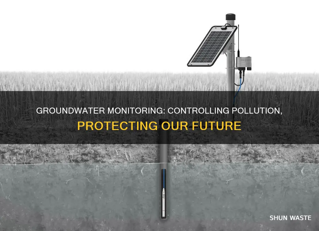why groundwater monitoring is important in control of water pollution