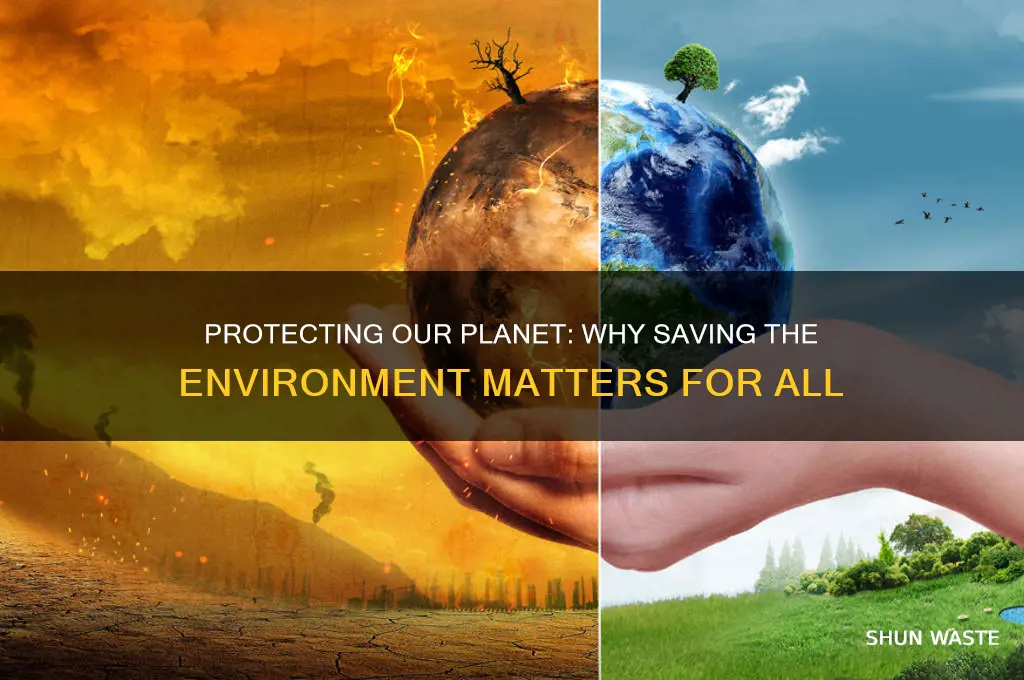 why help save the environment