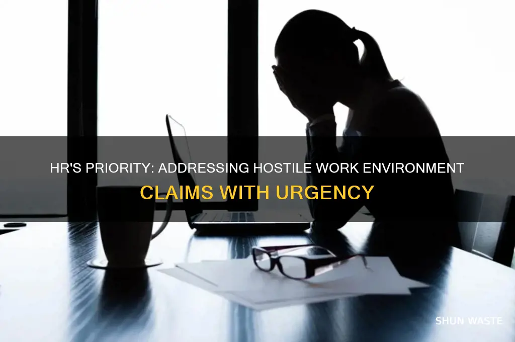 why hr takes hostile work environment accusations seriously