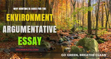 Hunting's Ecological Benefits: A Sustainable Conservation Practice for Nature