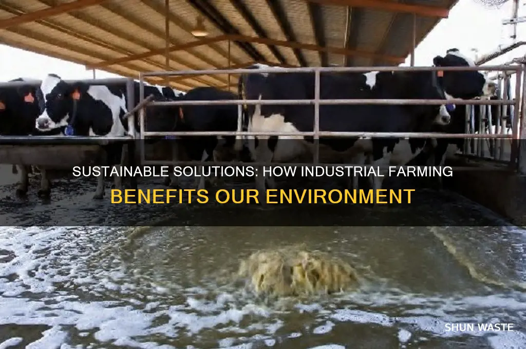why industrial farming is good for the environment