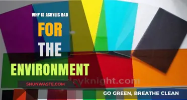 Acrylic's Environmental Impact: Uncovering Its Harmful Effects on Our Planet