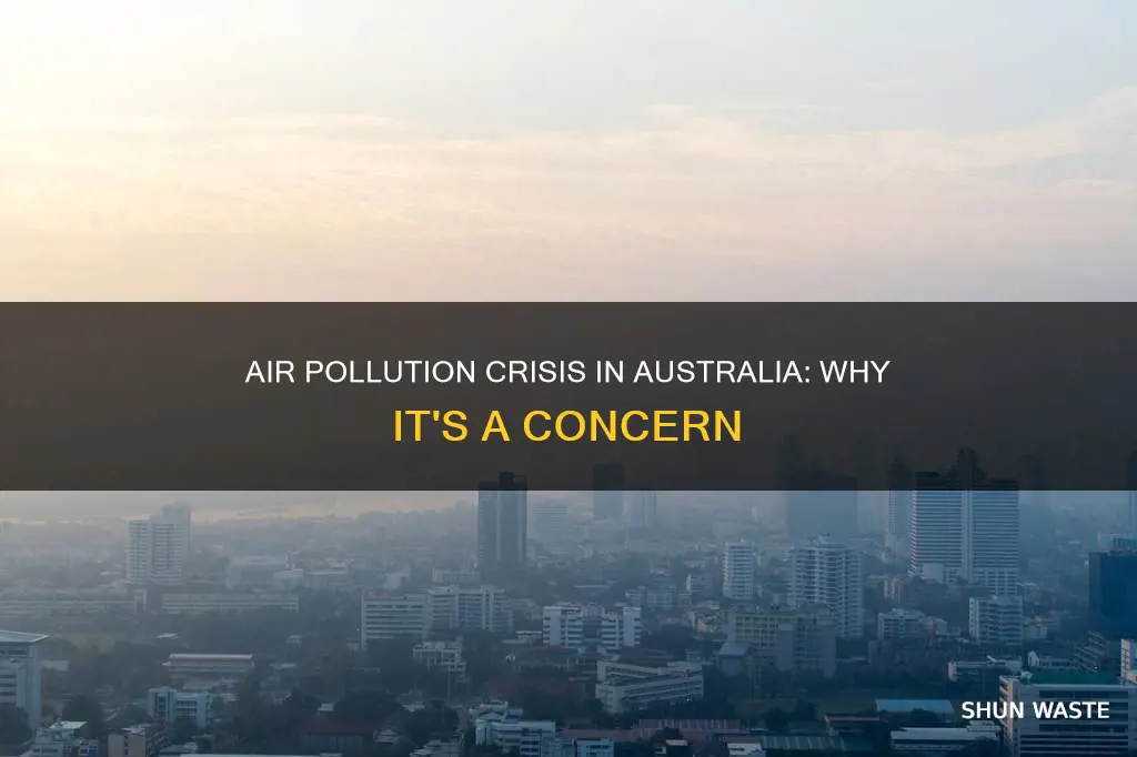 why is air pollution a problem in australia