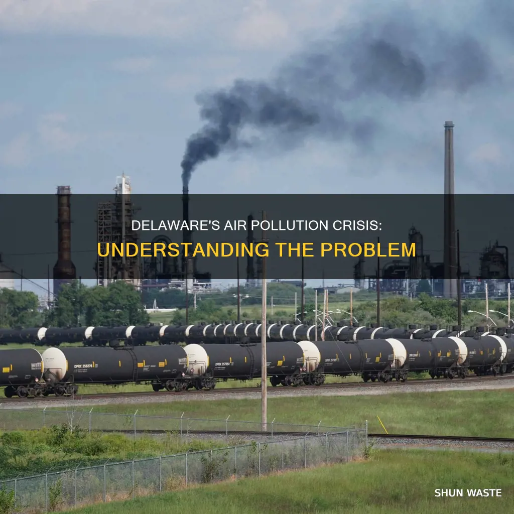 why is air pollution a problem in delaware