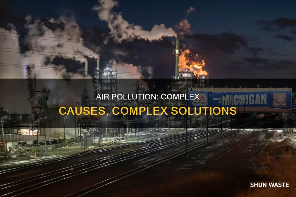 why is air pollution difficult to control