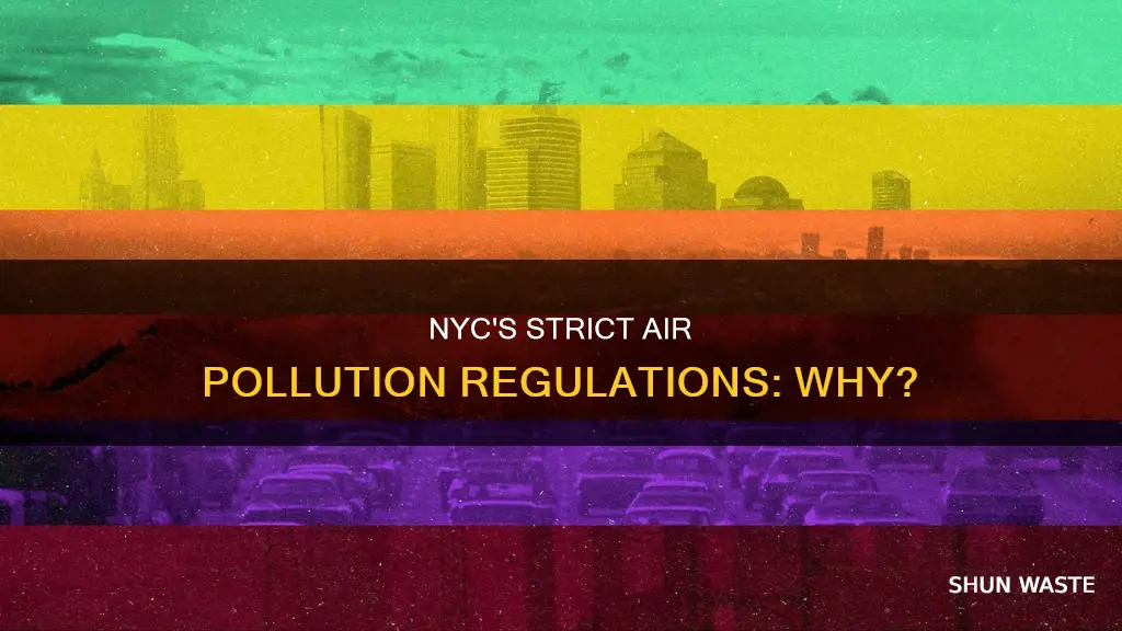 why is air pollution regulations stricter in nyc