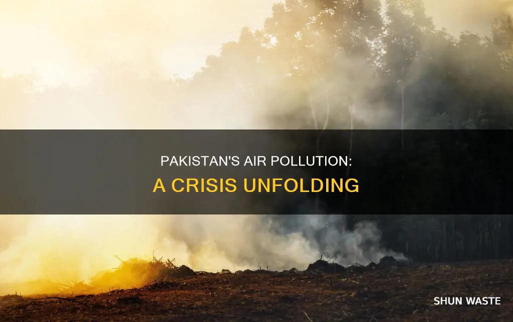 why is air pollution so bad in pakistan