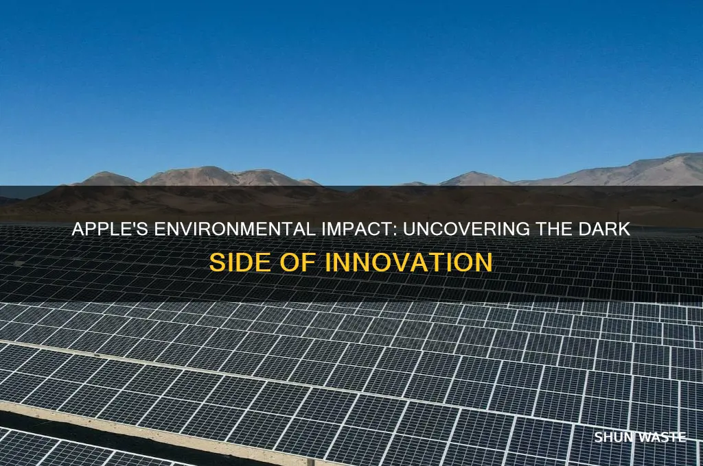 why is apple bad for the environment