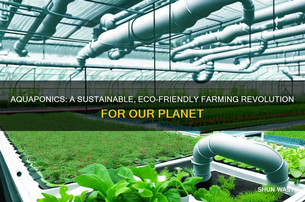 why is aquaponics good for the environment