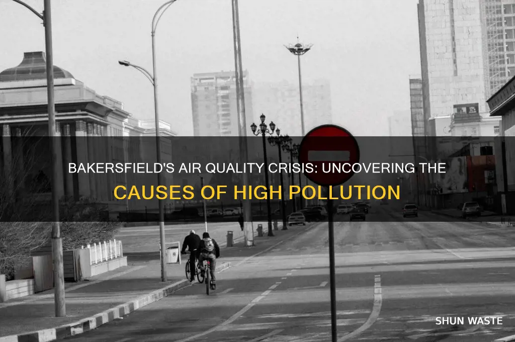 why is bakersfield so polluted