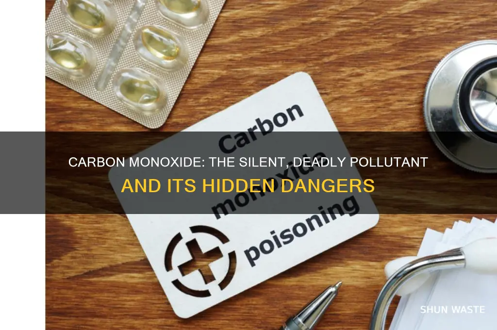 why is carbon monoxide a dangerous pollutant