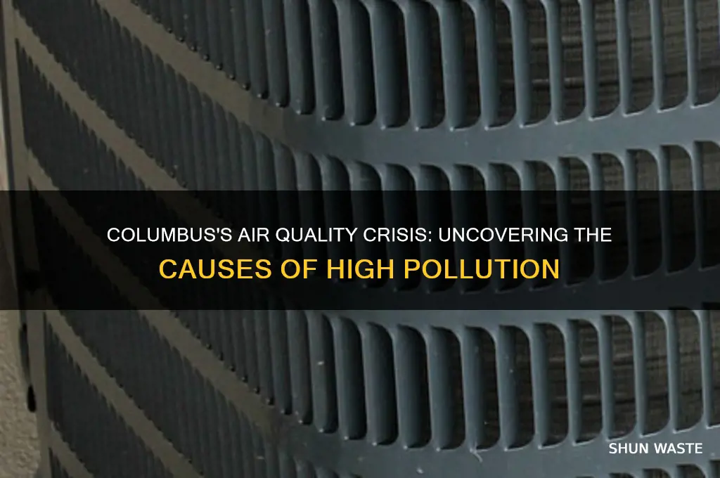 why is columbus the most polluted city