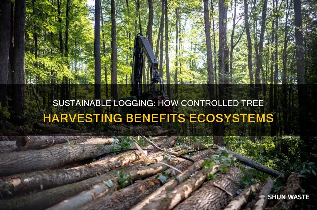 why is cutting down trees good for the environment