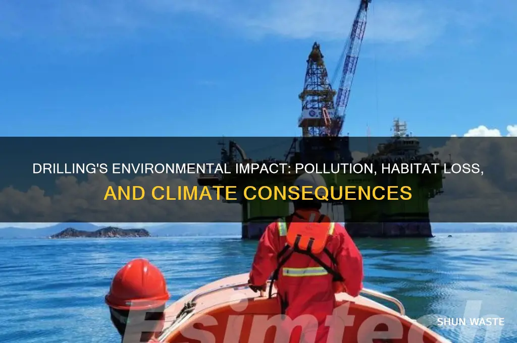 why is drilling bad for the environment