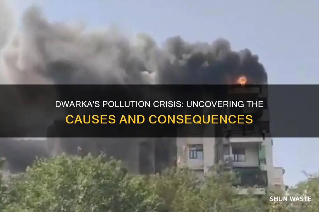 why is dwarka so polluted