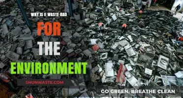 E-Waste's Environmental Impact: Harmful Effects and Sustainable Solutions