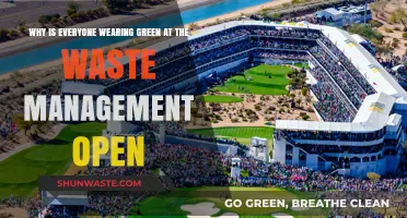 Eco-Friendly Fashion Trend: Green Attire Dominates Waste Management Open