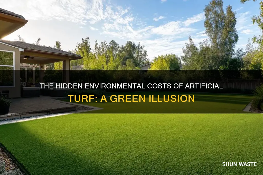 why is fake grass bad for the environment