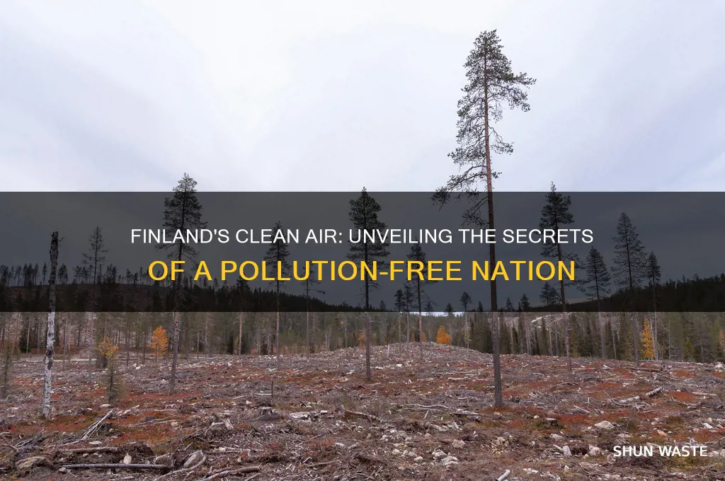 why is finland the least polluted country