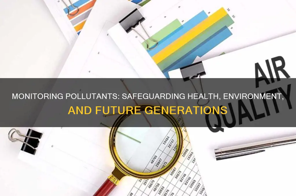why is it important to monitor pollutants