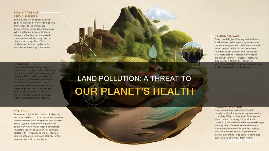 why is land pollution bad