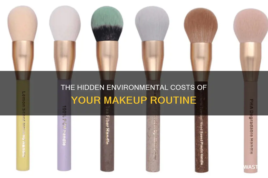 why is makeup bad for the environment