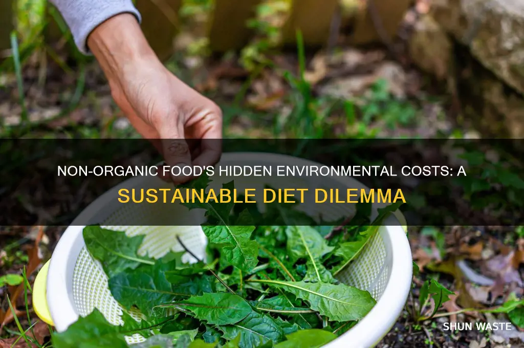 why is non organic food bad for the environment