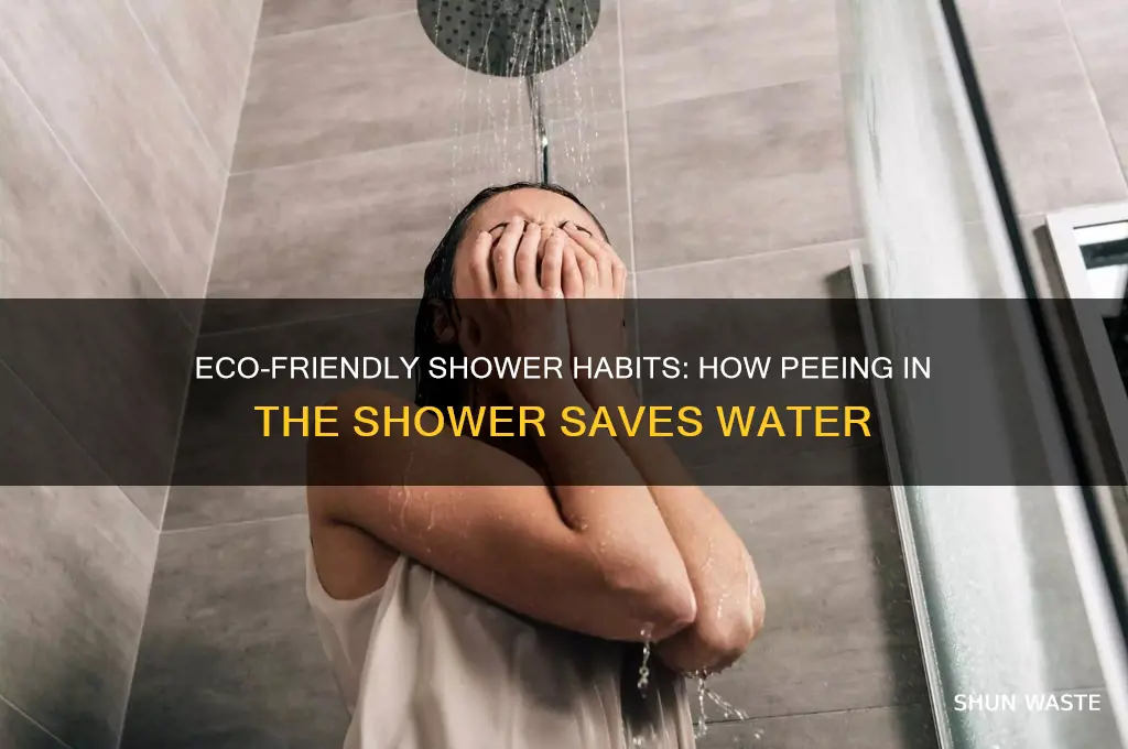 why is peeing in the shower good for the environment
