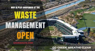 Play Halted at Waste Management Open: Understanding the Reasons Behind the Suspension
