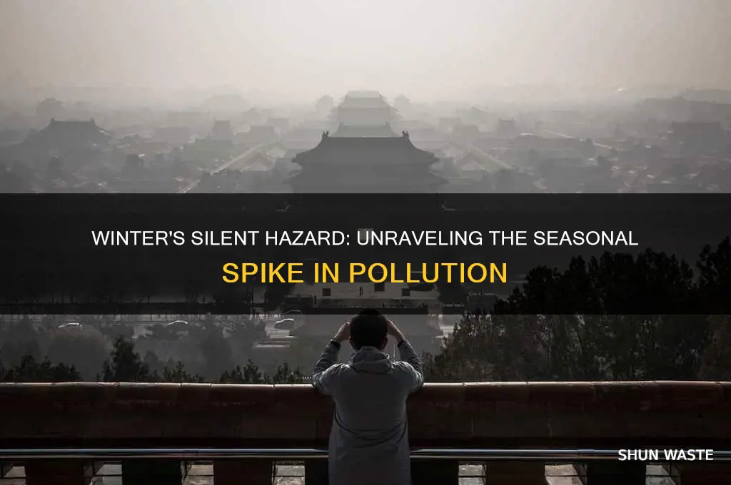 why is pollution worse in the winter