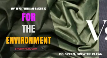 Polyester and Rayon's Environmental Impact: Unraveling the Harmful Truth