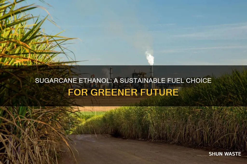 why is producing ethanol from sugarcane good for the environment