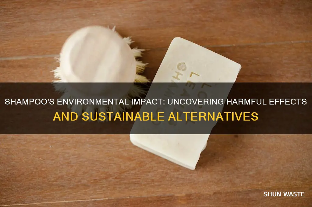 why is shampoo bad for the environment