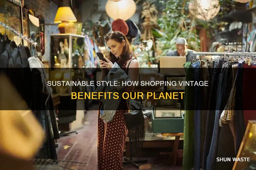 why is shopping vintage good for the environment