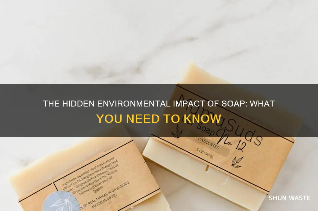 why is soap bad for the environment