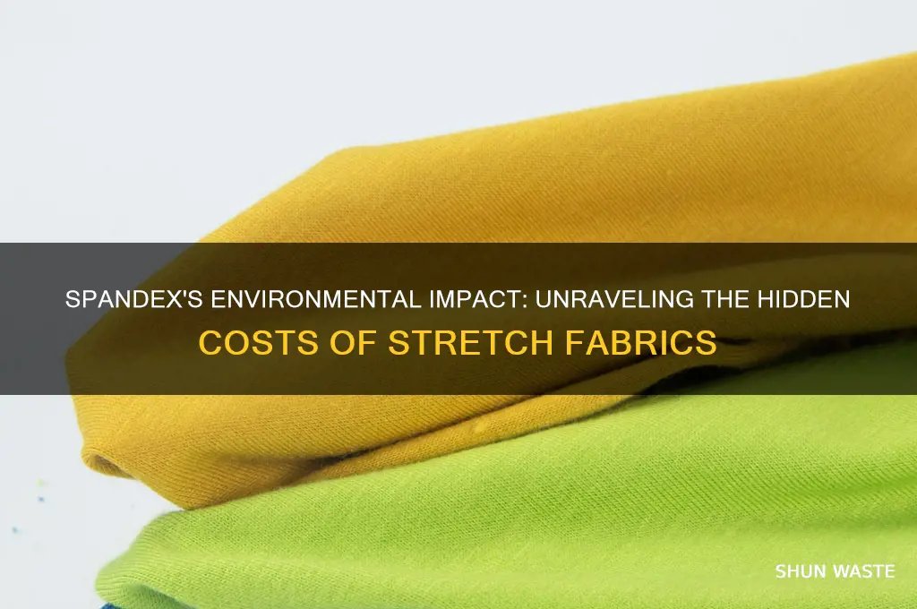 why is spandex bad for the environment