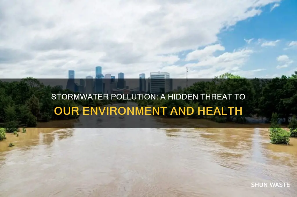 why is stormwater pollution a problem