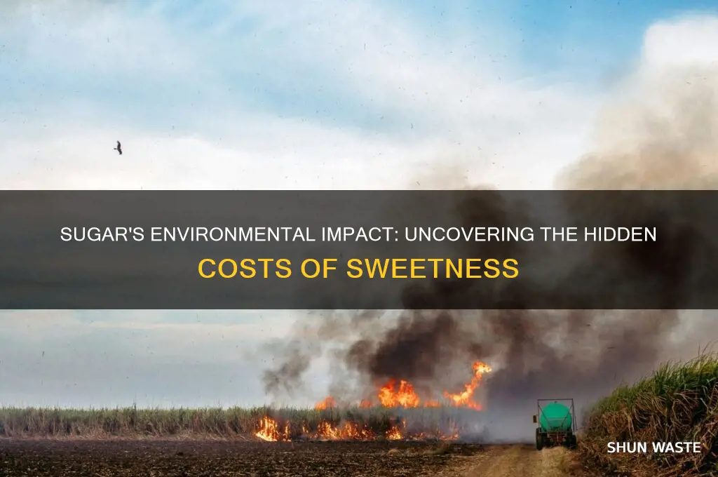 why is sugar bad for the environment