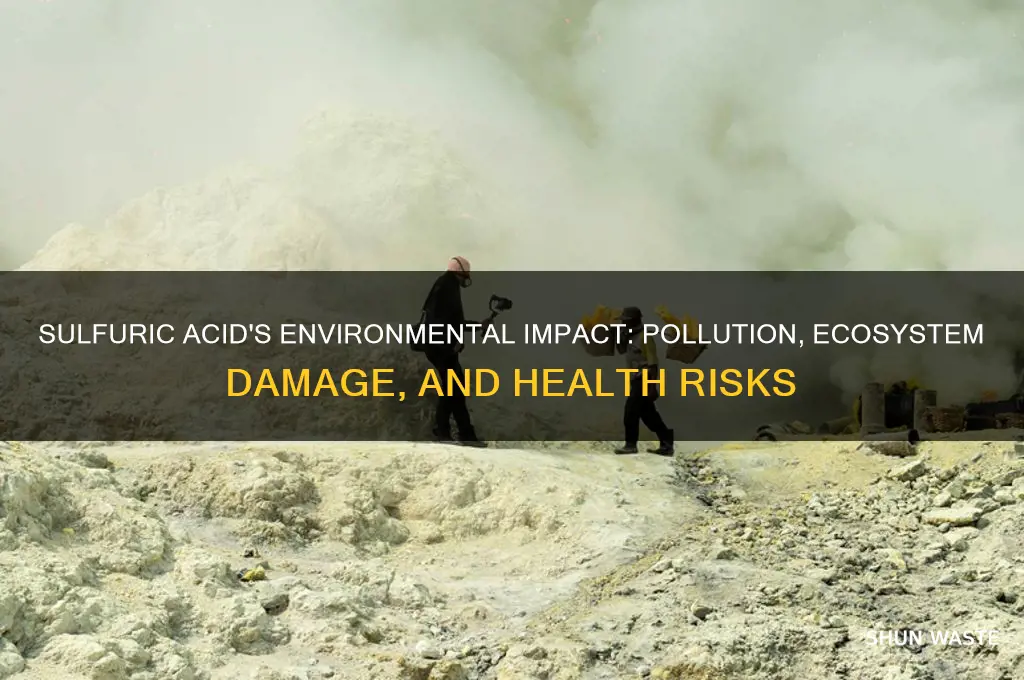 why is sulfuric acid bad for the environment