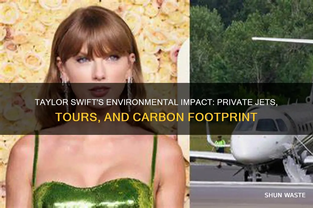 why is taylor swift bad for the environment