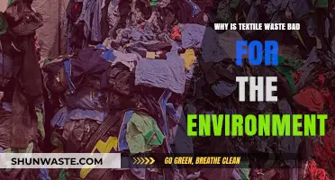 Textile Waste's Environmental Impact: Pollution, Landfills, and Resource Drain