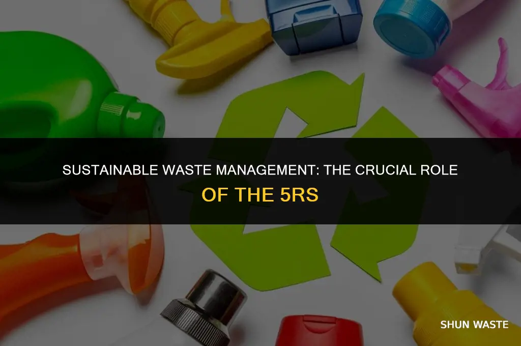 why is the 5rs in waste management important