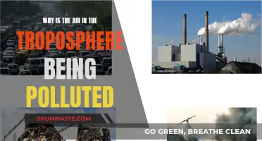 Human Activities Pollute Tropospheric Air