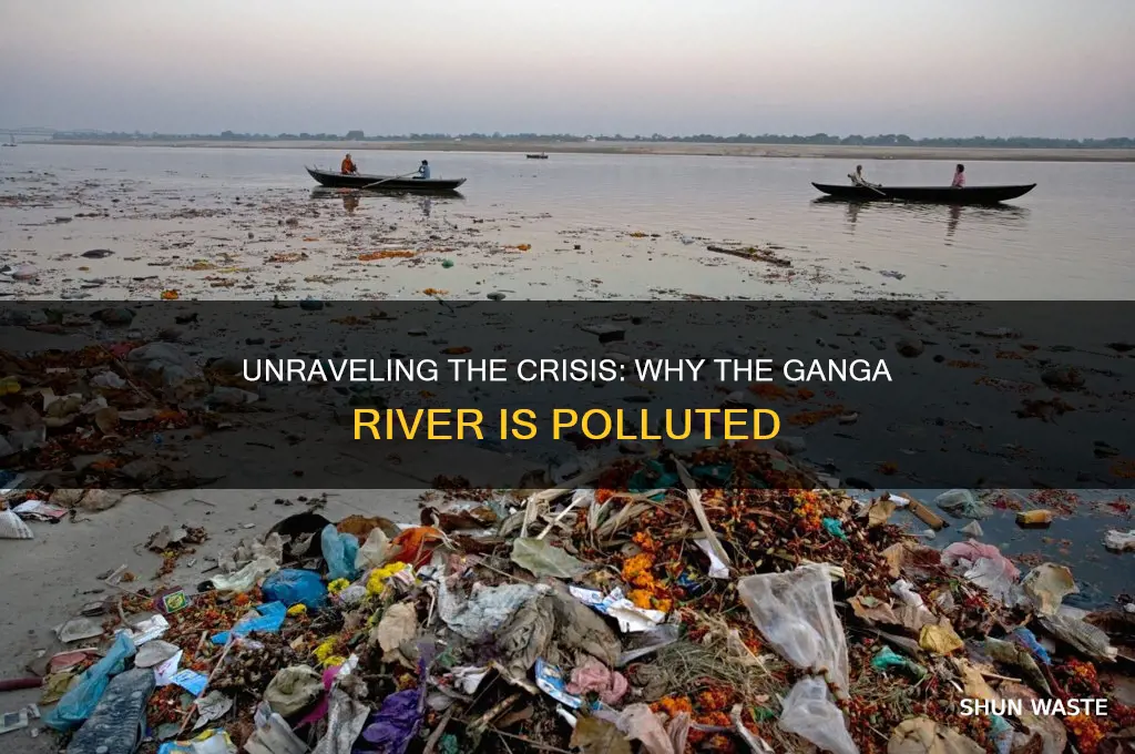 why is the ganga river polluted