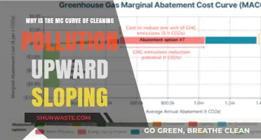 Why the MC Curve for Cleaning Pollution Slopes Upward