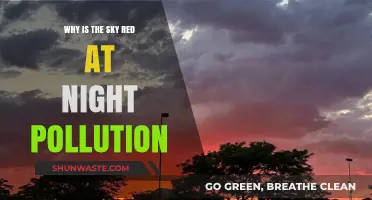 Red Skies at Night: Pollution's Impact on Evening Sky Colors