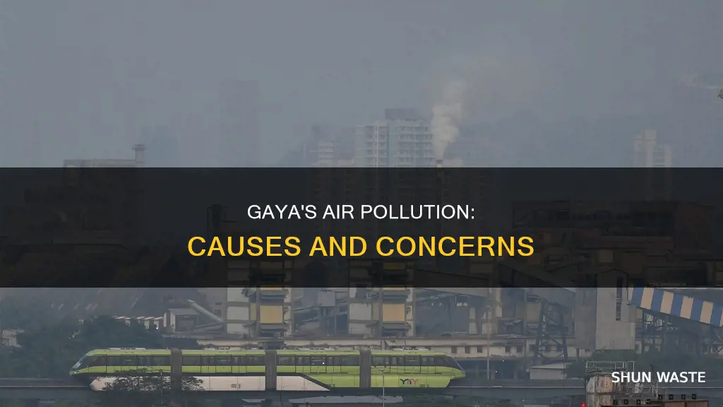 why is there air pollution in gaya india