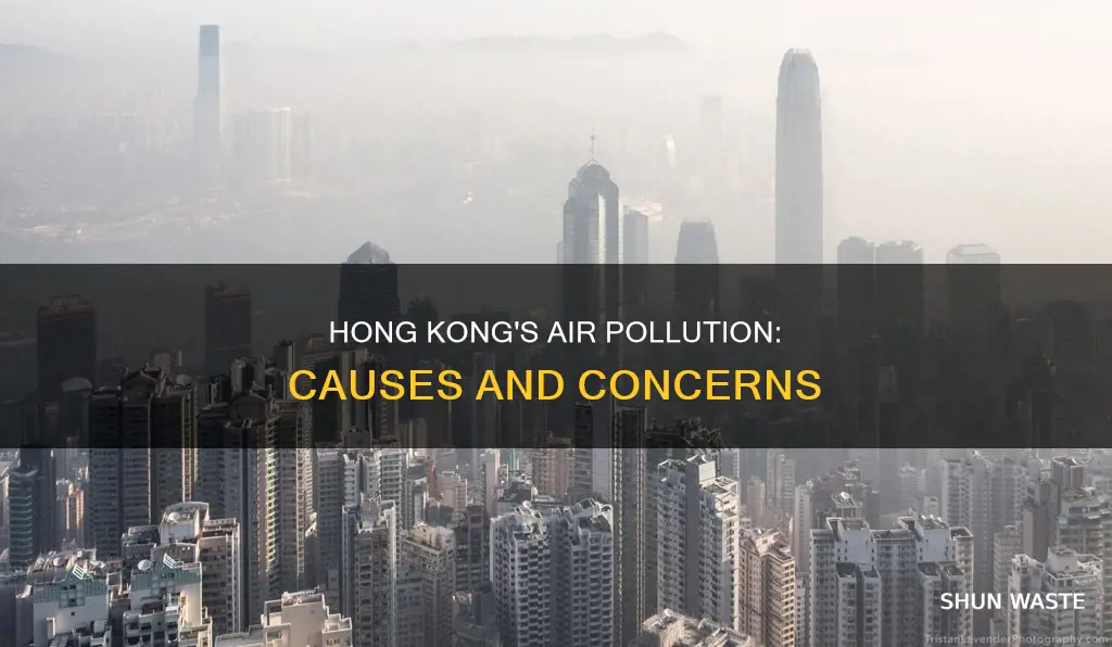 why is there air pollution in hong kong